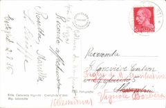 VINTAGE POSTCARD Costigliole D' Asti Santuario Madonnina