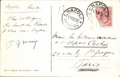 Panorama DA S. Martín de Napoli de la POSTAL de la VENDIMIA