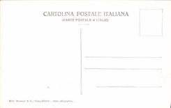 VINTAGE POSTCARD Pallanza Vista Sempione Back