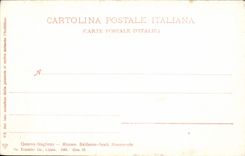 VINTAGE POSTCARD Genova Staglieno Balduino