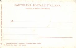 VINTAGE POSTCARD Genova Staglieno Piaggio