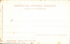 VINTAGE POSTCARD Genova Staglieno Terra