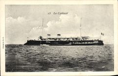 VINTAGE POSTCARD Catinat Boat