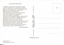 MODERN CARD the Cake Of Savoy