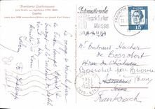 CPM Frankfurter Goethemuseum Grafin Von Egloffstein Goethe