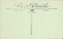 VINTAGE POSTCARD the Great War Parks of Ramcapelle after the Militaria bombardment