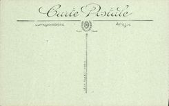 VINTAGE POSTCARD the Ypres Great War the Street Elverdinghe Militaria