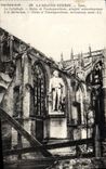 CPA La Grande Guerre Ypres La Cathedrale Statue De Vandeupeereboone Militaria
