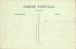 VINTAGE POSTCARD Butie De Pinon Militaria