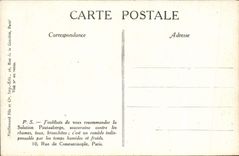 Museo de Militaria de la POSTAL de la VENDIMIA del Invalids Canon alemán Champán de 77