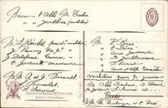 VINTAGE POSTCARD Militaria the Mass In Shift