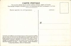VINTAGE POSTCARD Militaria Saint Quentin the Collegial one