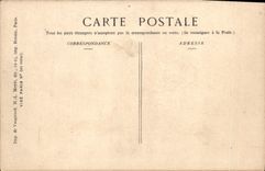 VINTAGE POSTCARD War Trenches loggers with Militaria work