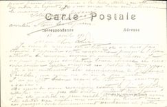 VINTAGE POSTCARD the Church D' Hebuterne after the Militaria bombardment