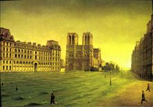MODERN CARD Paris Notre Dame By Michel Dubre