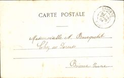 VINTAGE POSTCARD Fantasy Child the Merchant Of bulldozers