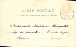 VINTAGE POSTCARD Fantaisie Child wife Suddenly It Saw the Devil