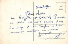 VINTAGE POSTCARD Friedrichshafen Rathaus MIT Zeppelinbrunnen