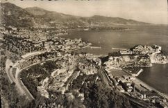 MODERN CARD Monaco View Of the Principality