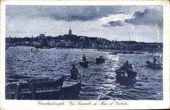 VINTAGE POSTCARD Constantinople View of Peira and Galata