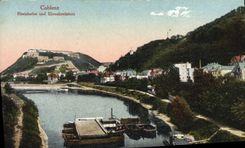 CPA Coblenz Rheinhafen And Ehrenbreitstein