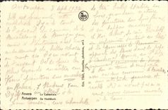 POSTAL Amberes de la VENDIMIA