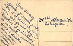 VINTAGE POSTCARD Brussels Church co. Gudule Panorama