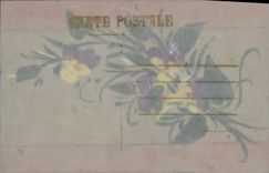 CPA Fantaisie Fleurs