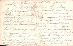 VINTAGE POSTCARD Fantasy Woman Soldier Militaria Clover