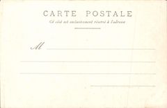 Reglas de París de la POSTAL de la VENDIMIA Estrasburgo del 14 de julio con Lorena Alsatian la Alsacia-Lorena