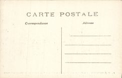 VINTAGE POSTCARD six German flags Vault of the Invalids Militaria Paris