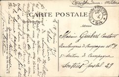 VINTAGE POSTCARD Nomeny Militaria