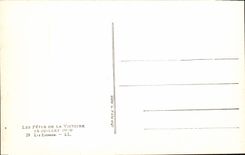 VINTAGE POSTCARD Ravelled Paris of the Festivals of the Militaria July 19th, 1919