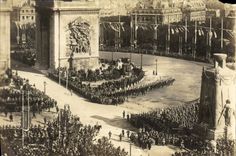 CPA Paris Arc de Triomphe Fetes du 19 juillet 1919 Militaria 