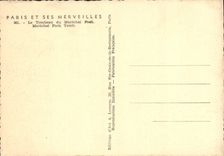 VINTAGE POSTCARD Paris the tomb of the Marshal Foch Militaria