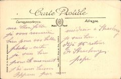 CPA Scenes et types d'Alsace Folklore