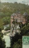 VINTAGE POSTCARD Walzin the castle