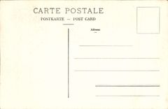 VINTAGE POSTCARD Path of the throats of Areuse