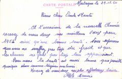 CPA Fantaisie Bonne annee