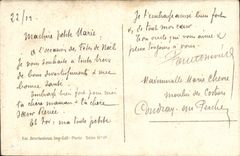 CPA Fantaisie Enfants Luge Chien 