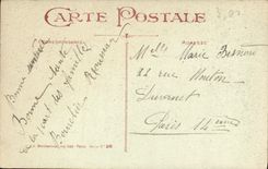 VINTAGE POSTCARD Fantasy Good Barouche Horse