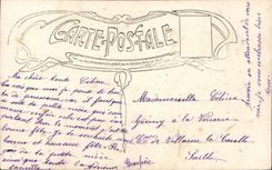 CPA Fantaisie Enfant Bonne Fete