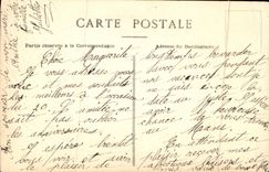 VINTAGE POSTCARD Fantaisie Good Child wife Celebrates