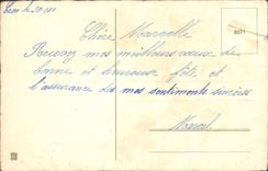 CPA Fantaisie Fleurs Bonne Fete