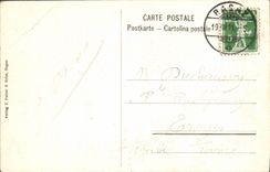 POSTAL Eingang Tamina Schlucht EIB main Pfafers Ragaz Schweiz de la VENDIMIA