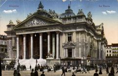 CPA Bruxelles La Bourse