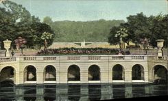 CPA Nimes Ensemble du jardin de la fontaine