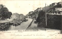 VINTAGE POSTCARD Namur Sambre and Citadelie