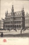 VINTAGE POSTCARD Brussels House of the King