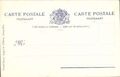 VINTAGE POSTCARD Brussels House of the King